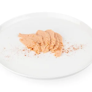 Shape It Smoked Salmon to IDDSI Level 4 Pureed.