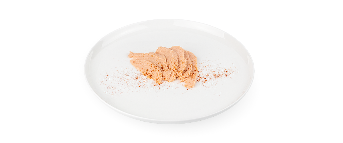 Shape It Smoked Salmon to IDDSI Level 4 Pureed.